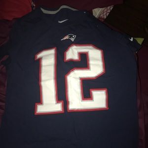 Tom Brady #12 T-shirt medium